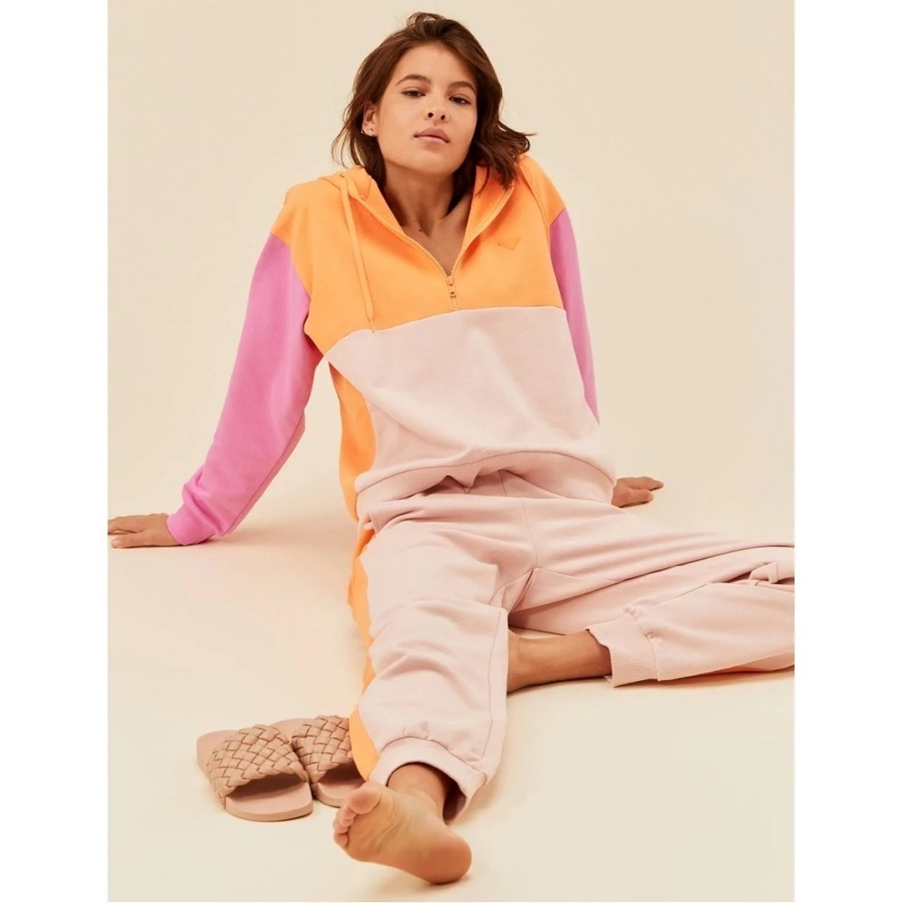 Roxy Essential Energy Colorblock Hoodie Small